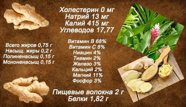 Імбир: корисні властивості та протипоказання, рецепти здоров'я, відгуки