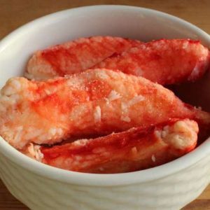 Крабове м’ясо: користь і шкода, калорійність, склад