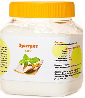 Ерітрітол: користь і шкода, відгуки