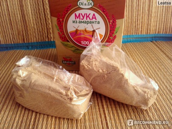 Амарантове борошно: користь і шкода, як приймати, властивості, відгуки