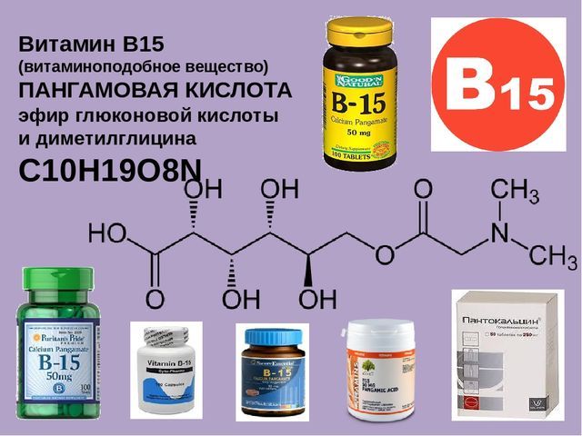 Вітамін В15 (пангамова кислота): для чого потрібен організму, застосування