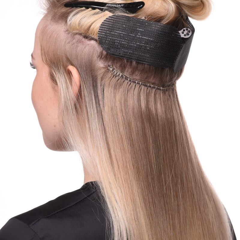 Як пришити нарощене волосся weft (стрічки)