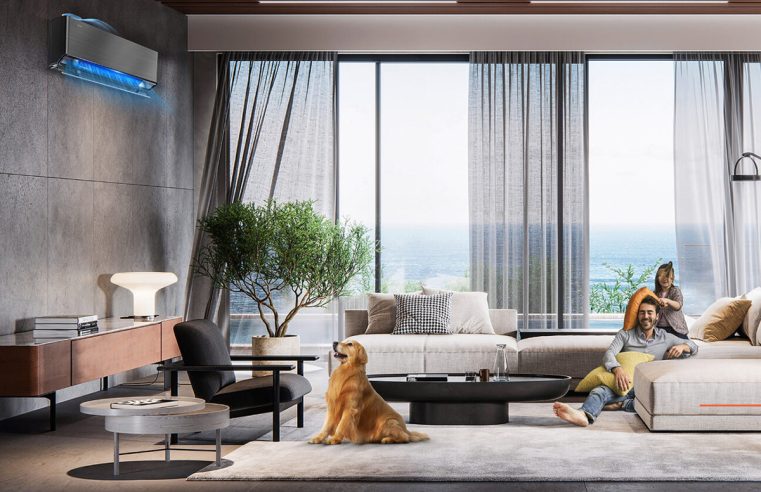 Тихий кондиціонер охолоджує кімнату