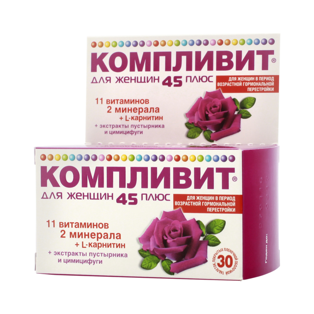 Вітаміни для жінок після 45 років: які краще, відгуки
