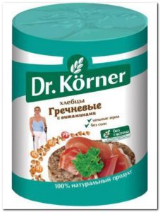 Користь і шкода хлібців Dr Korner, відгуки дієтологів, склад, калорійність