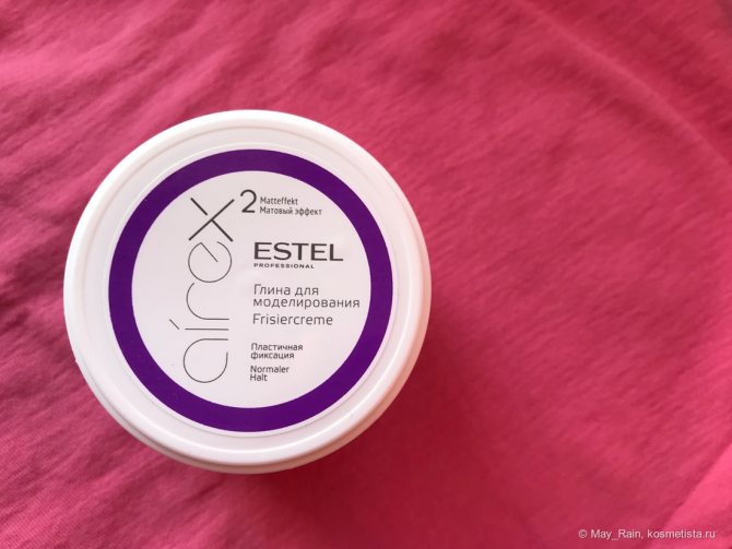 Це не глина, а справжній цемент. Глина для моделювання Estel professional