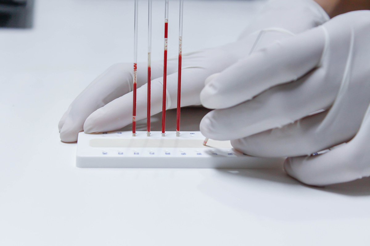 Капіляр лабораторний гематокритный